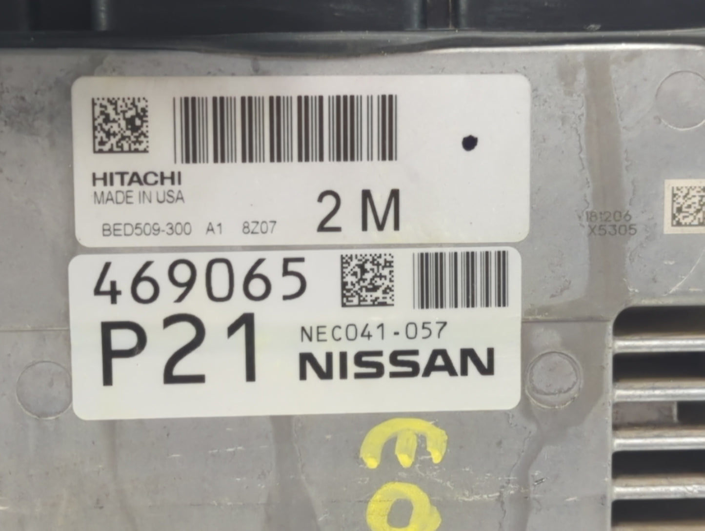2019-2022 Nissan Altima PCM Engine Control Computer ECU ECM PCU OEM P/N:NEC041-057 NEC040-635 Fits Fits 2019 2020 2021 2022 
