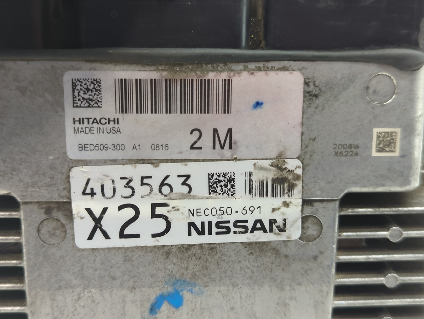 2019-2022 Nissan Altima PCM Engine Control Computer ECU ECM PCU OEM P/N:NEC050-691 NEC040-635 Fits Fits 2019 2020 2021 2022 