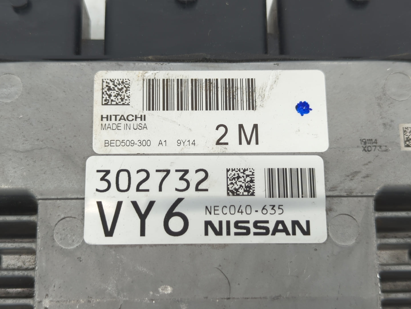 2019-2022 Nissan Altima PCM Engine Control Computer ECU ECM PCU OEM P/N:BED509-300 NEC040-635 Fits Fits 2019 2020 2021 2022 