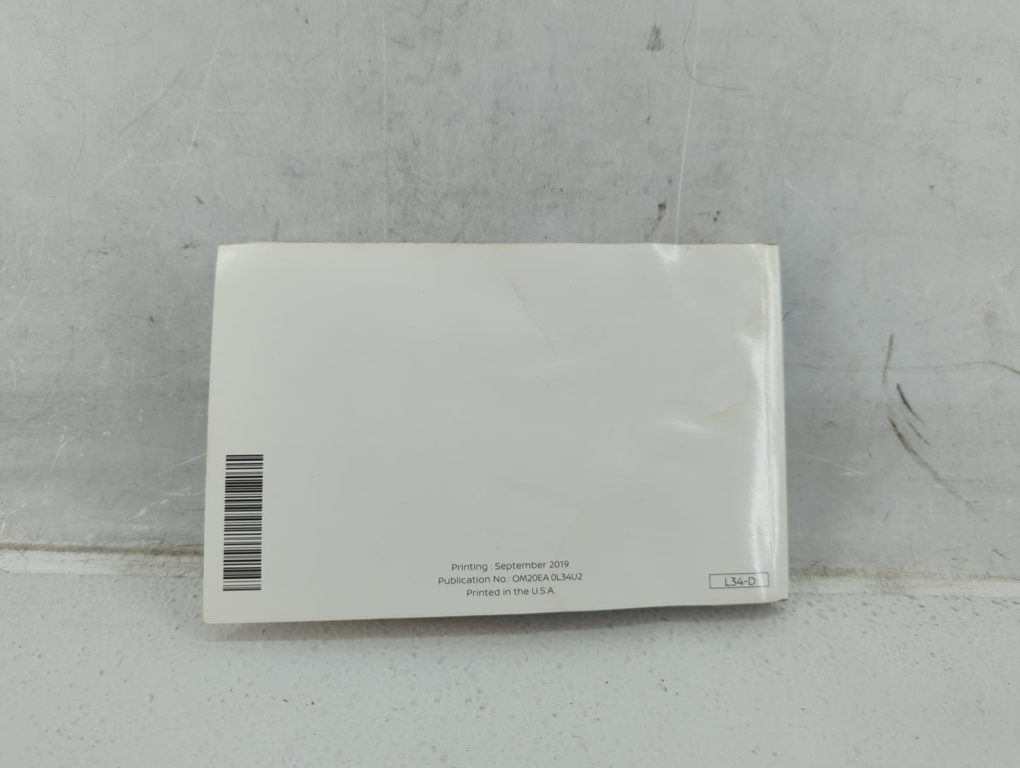 2020 Nissan Altima Owners Manual Book Guide P/N:OM20EA 0L34U2 OEM Used Auto Parts - Oemusedautoparts1.com