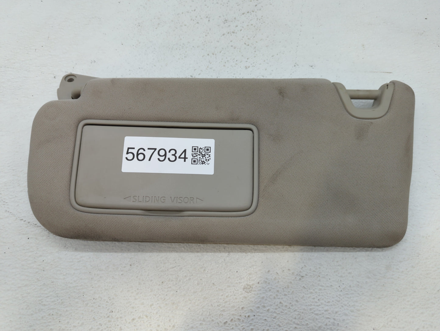 2019-2020 Nissan Altima Sun Visor Shade Replacement Passenger Right Mirror Fits Fits 2019 2020 OEM Used Auto Parts - Oemused