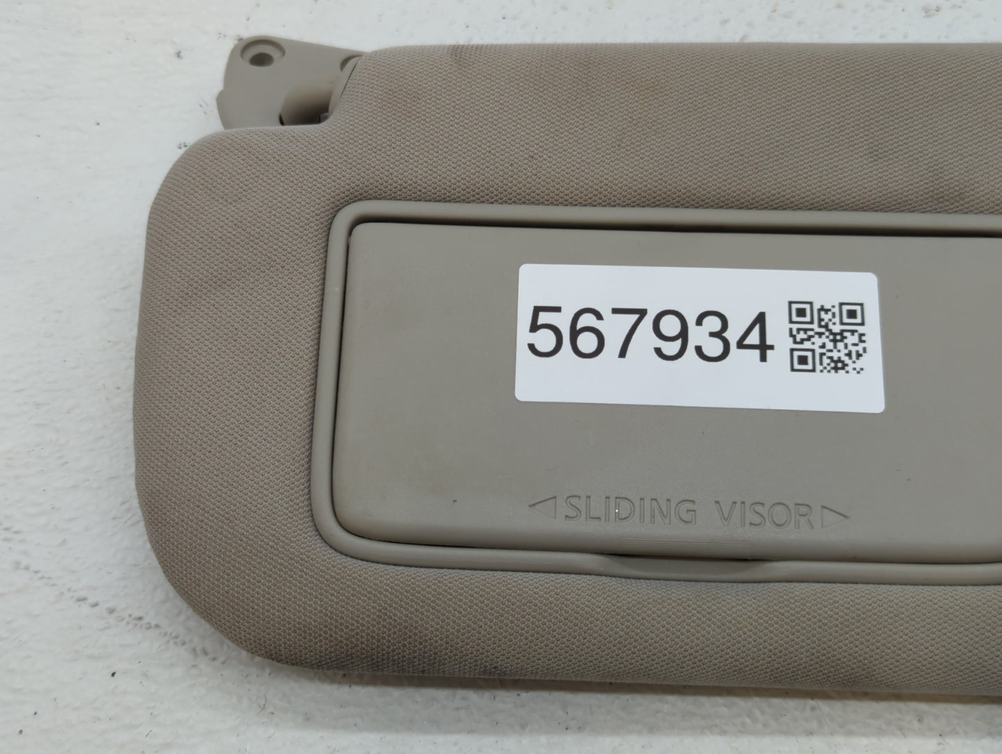 2019-2020 Nissan Altima Sun Visor Shade Replacement Passenger Right Mirror Fits Fits 2019 2020 OEM Used Auto Parts - Oemused