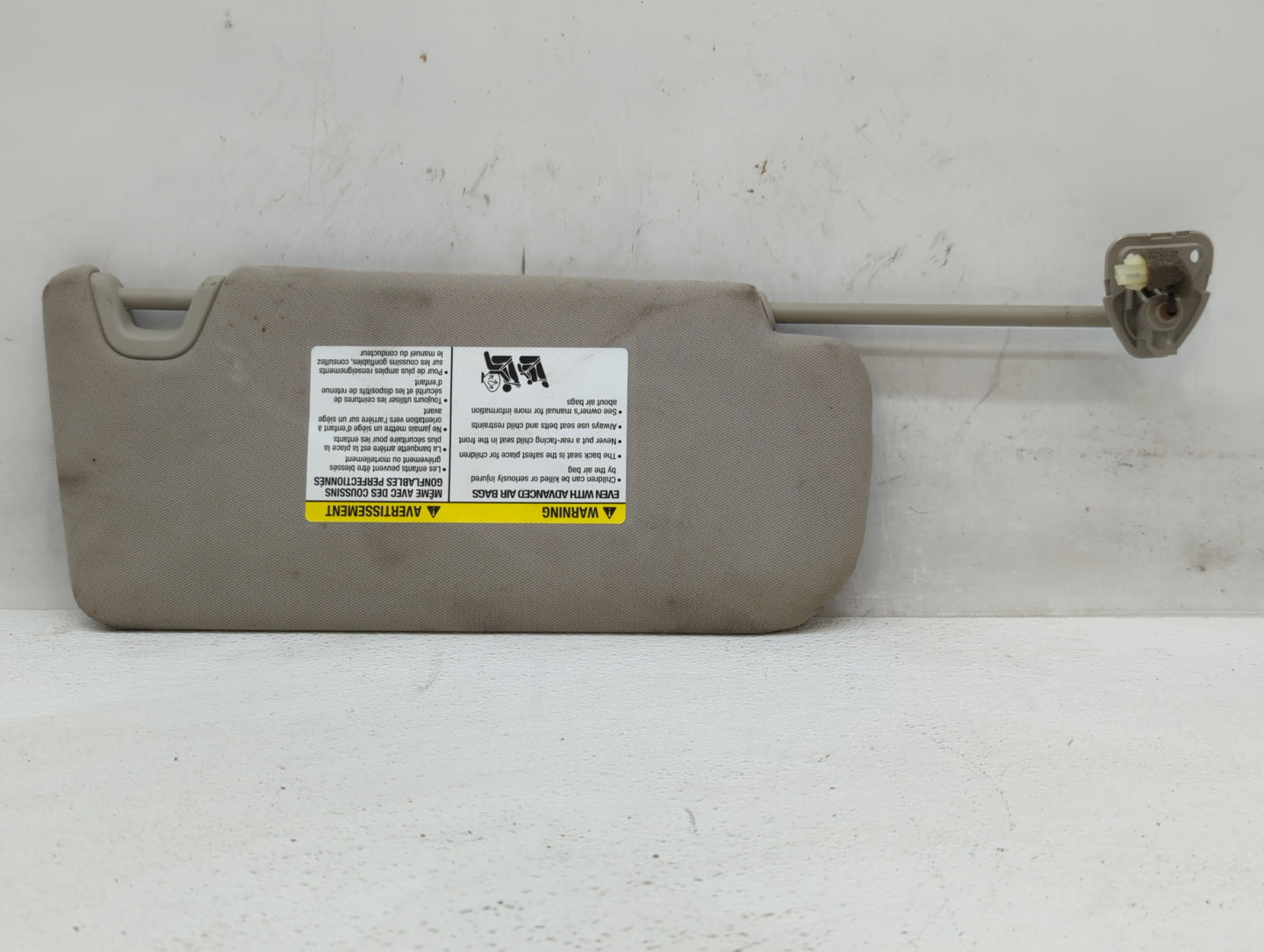 2019-2020 Nissan Altima Sun Visor Shade Replacement Passenger Right Mirror Fits Fits 2019 2020 OEM Used Auto Parts - Oemused