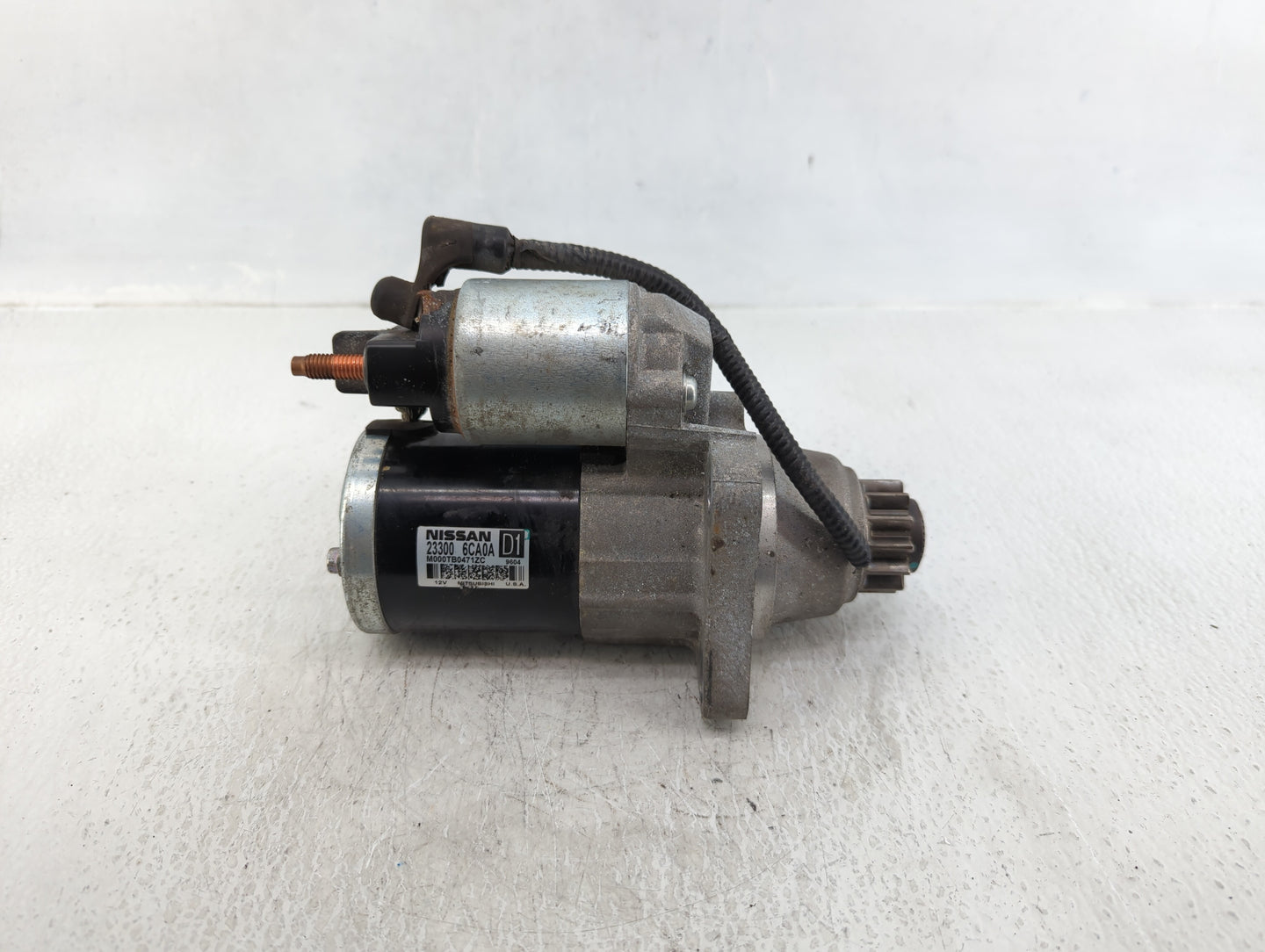 2019-2022 Nissan Altima Car Starter Motor Solenoid OEM P/N:23300 6CA0A Fits Fits 2019 2020 2021 2022 OEM Used Auto Parts - O