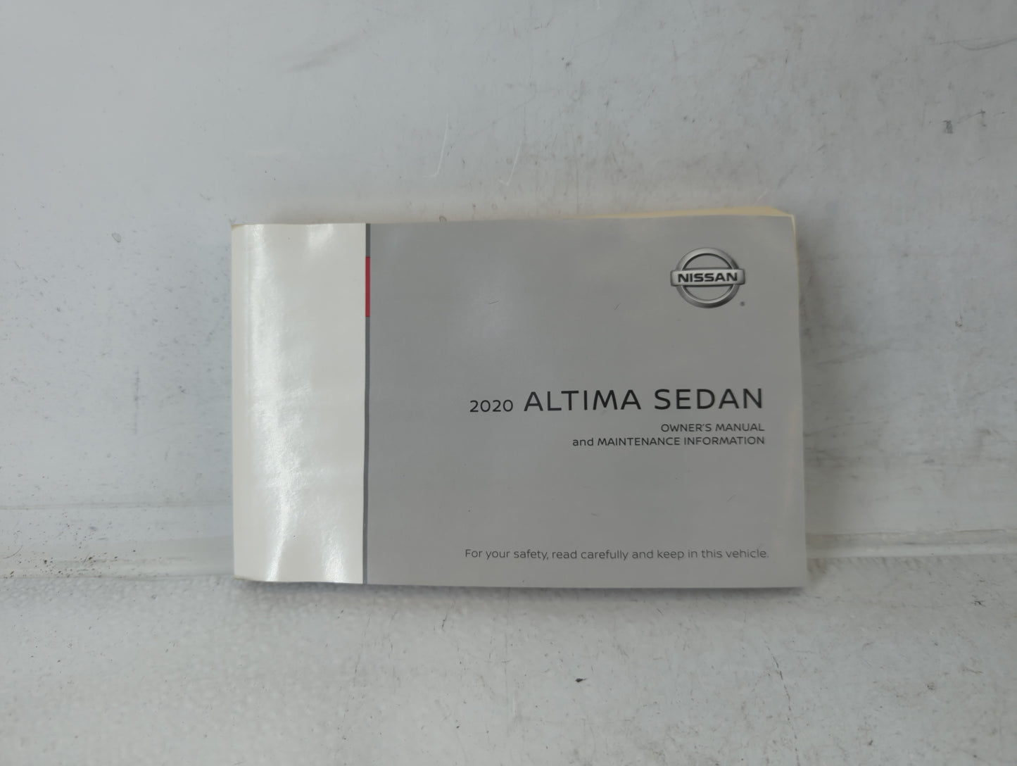 2020 Nissan Altima Owners Manual Book Guide OEM Used Auto Parts - Oemusedautoparts1.com