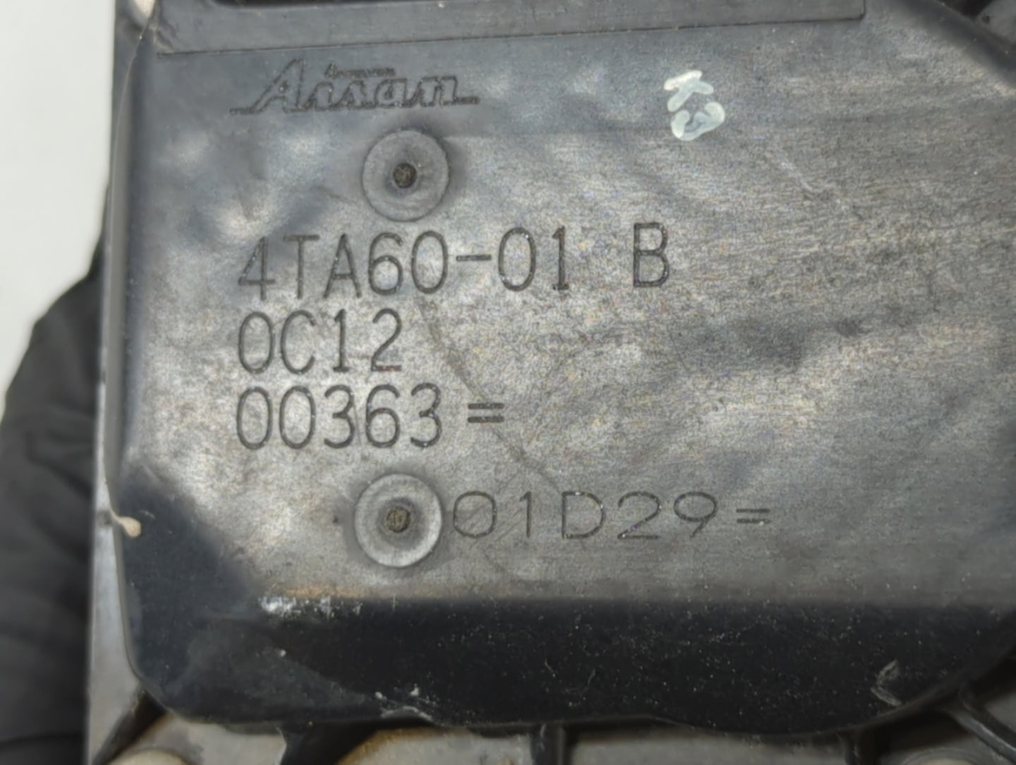 2019-2020 Nissan Altima Throttle Body P/N:4TA60-01 B Fits Fits 2019 2020 OEM Used Auto Parts - Oemusedautoparts1.com