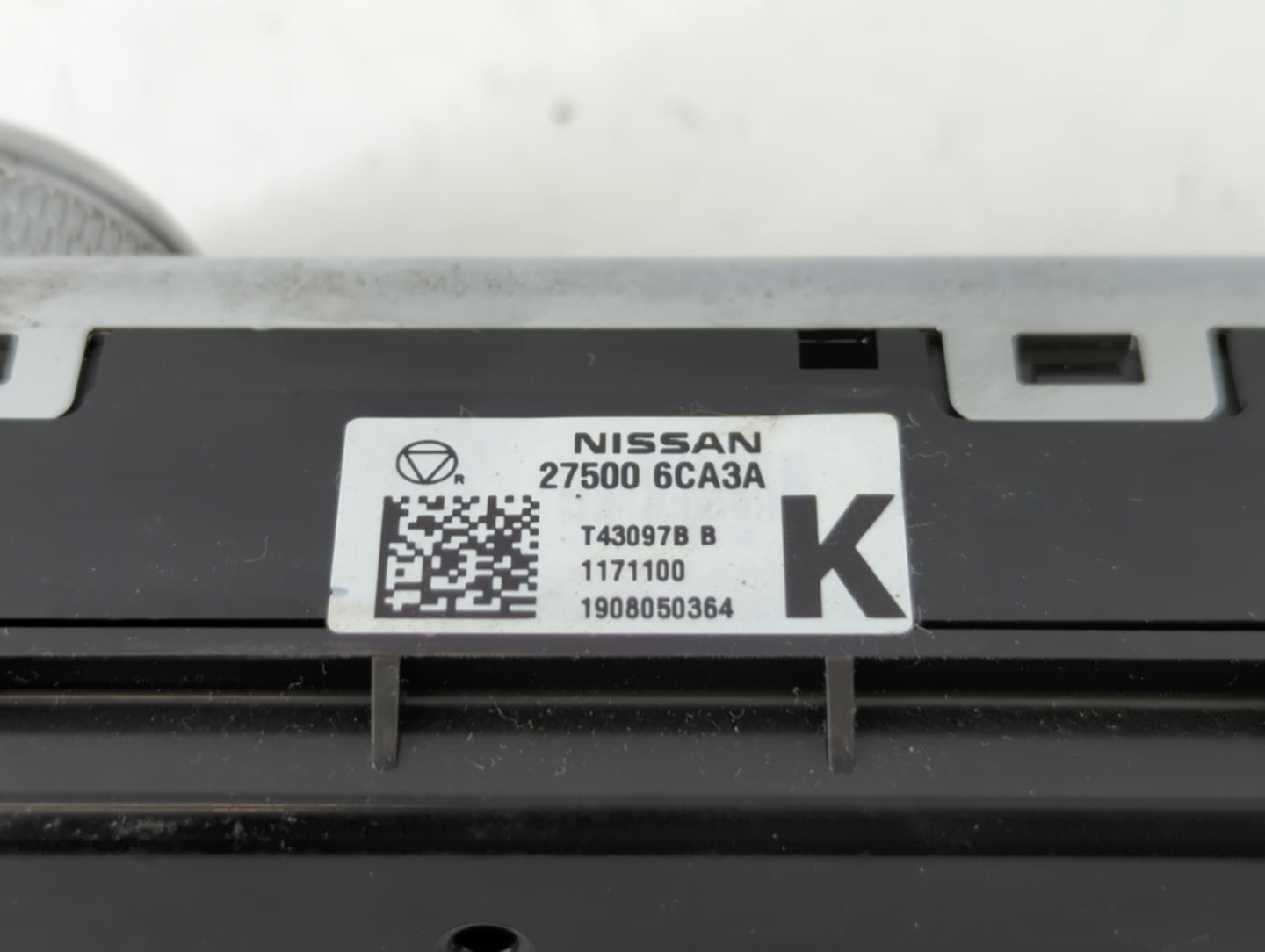 2019-2022 Nissan Altima Climate Control Module Temperature AC/Heater Replacement P/N:27500 6CA3A Fits Fits 2019 2020 2021 20
