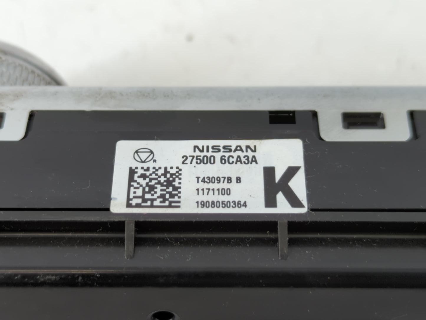 2019-2022 Nissan Altima Climate Control Module Temperature AC/Heater Replacement P/N:27500 6CA3A Fits Fits 2019 2020 2021 20