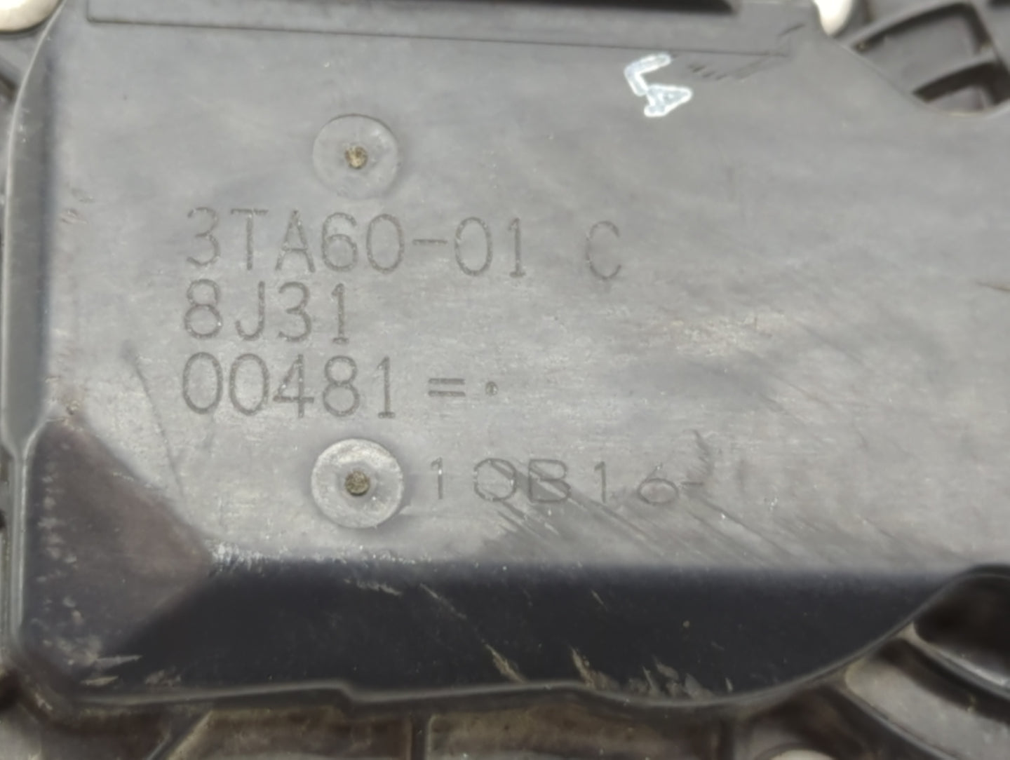 2019-2020 Nissan Altima Throttle Body P/N:3TA60-01 Fits Fits 2019 2020 OEM Used Auto Parts - Oemusedautoparts1.com