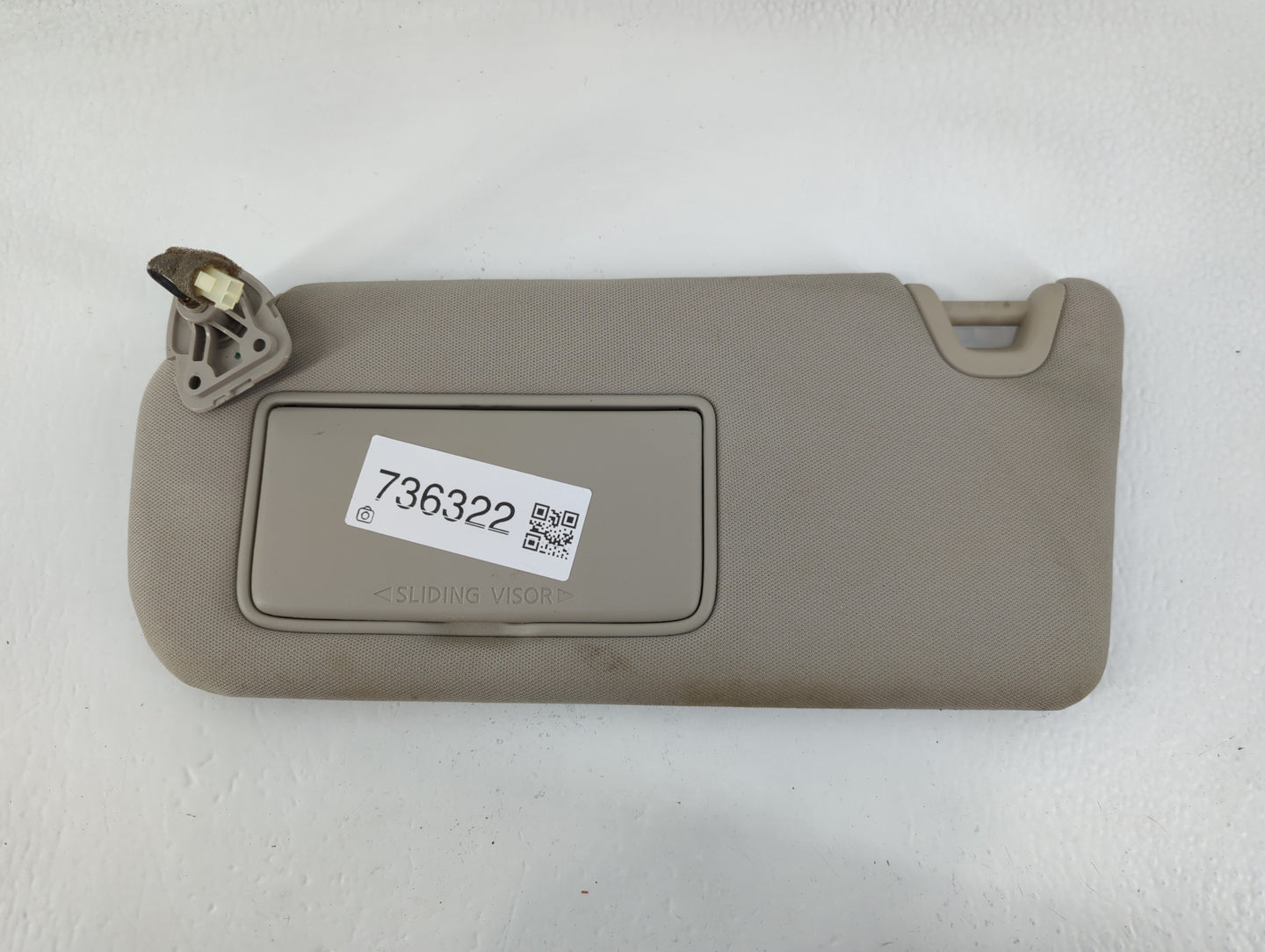 2019-2020 Nissan Altima Sun Visor Shade Replacement Passenger Right Mirror Fits Fits 2019 2020 OEM Used Auto Parts - Oemused