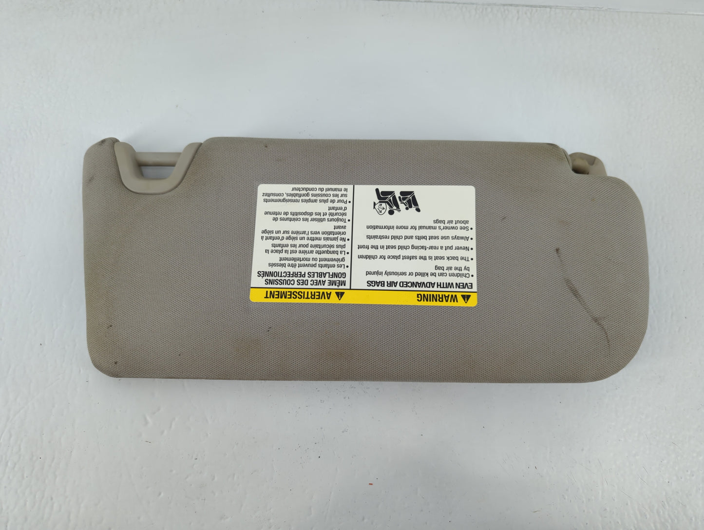 2019-2020 Nissan Altima Sun Visor Shade Replacement Passenger Right Mirror Fits Fits 2019 2020 OEM Used Auto Parts - Oemused