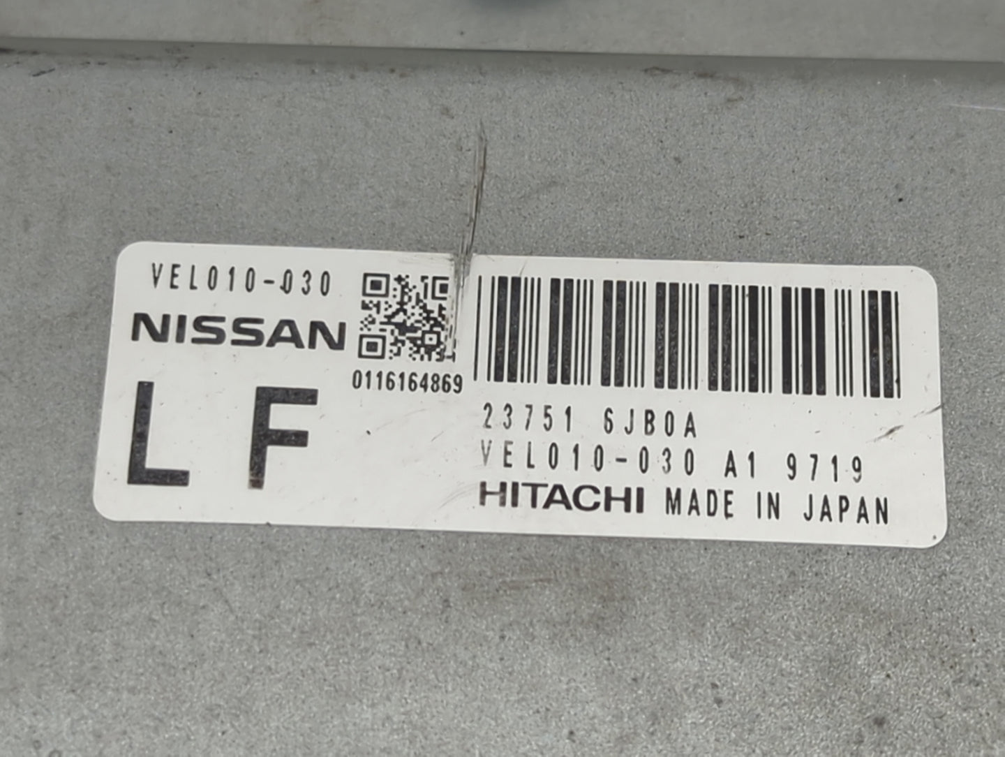 2019-2022 Nissan Armada PCM Engine Control Computer ECU ECM PCU OEM P/N:23751 6JB0A VEL010-030 Fits Fits 2019 2020 2021 2022