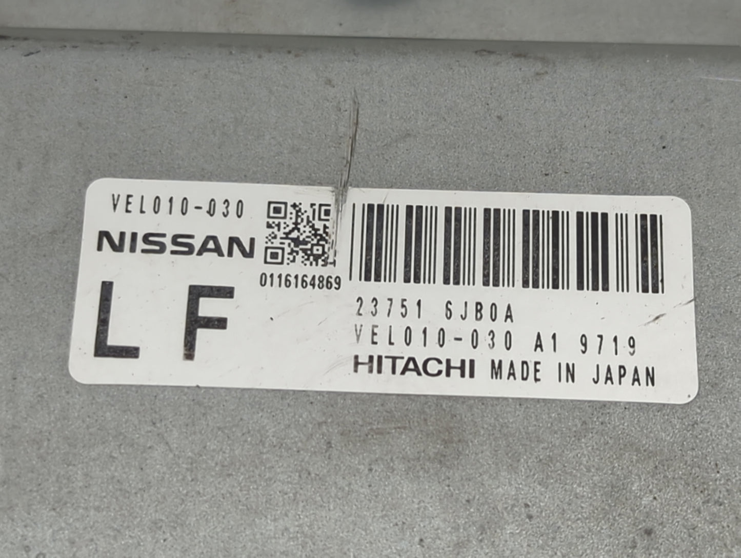2019-2022 Nissan Armada PCM Engine Control Computer ECU ECM PCU OEM P/N:23751 6JB0A VEL010-030 Fits Fits 2019 2020 2021 2022