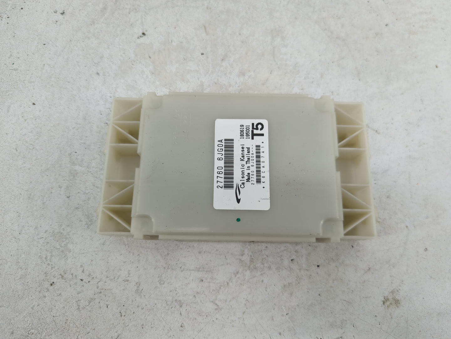 2018-2020 Nissan Armada Temperature Control Module 27760 6jg0a|k6ca07a1 - Oemusedautoparts1.com