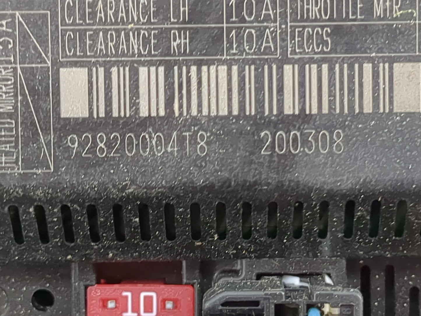 2010-2022 Nissan Frontier Fusebox Fuse Box Panel Relay Module P/N:284B69811A 92820004T8 Fits OEM Used Auto Parts - Oemusedau