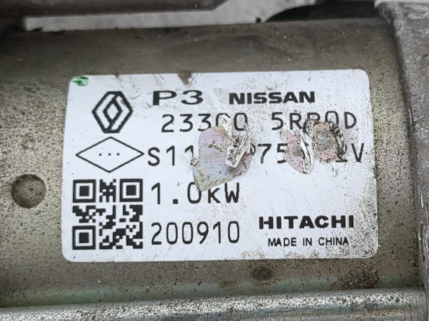 2019-2021 Nissan Kicks Car Starter Motor Solenoid OEM Fits Fits 2019 2020 2021 2022 OEM Used Auto Parts - Oemusedautoparts1.