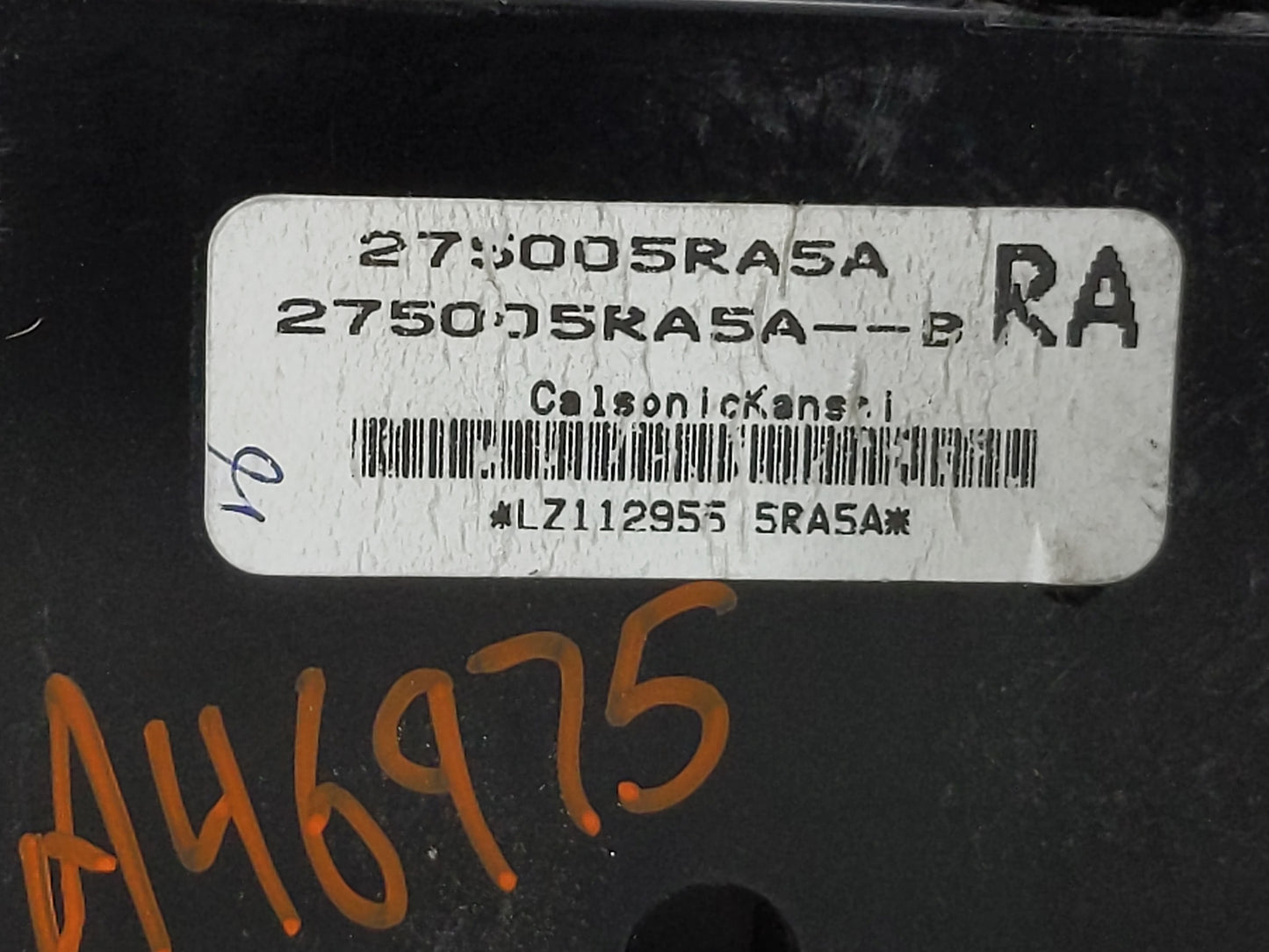 2018-2021 Nissan Kicks Climate Control Module Temperature AC/Heater Replacement P/N:275005RA5A Fits Fits 2018 2019 2020 2021
