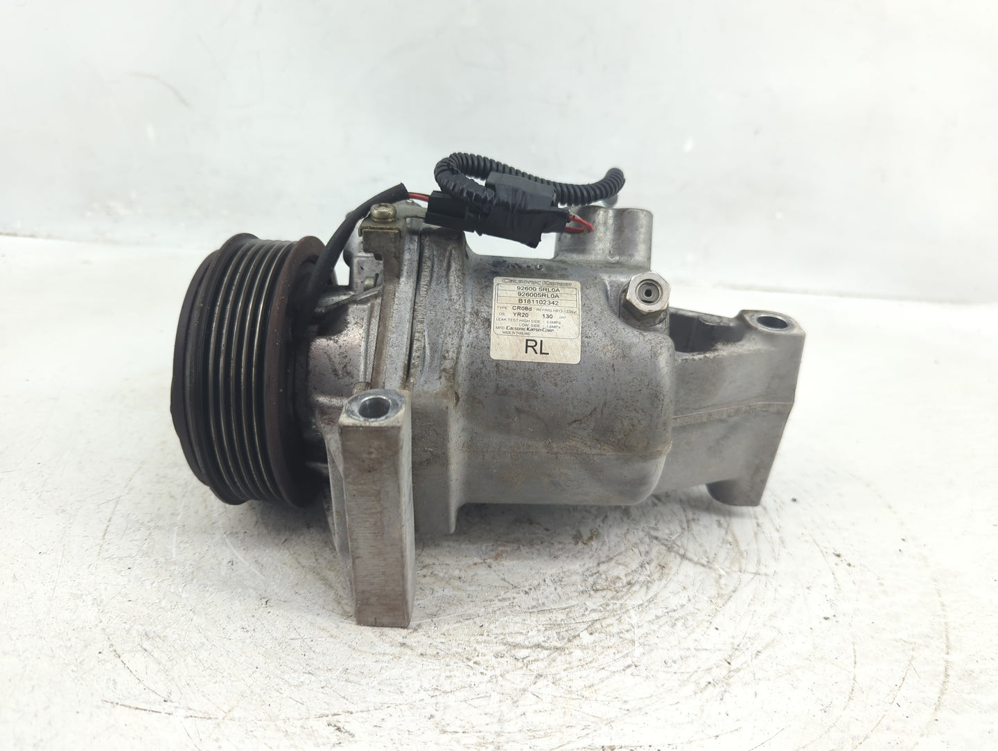 2018-2019 Nissan Kicks Air Conditioning A/c Ac Compressor Oem - Oemusedautoparts1.com