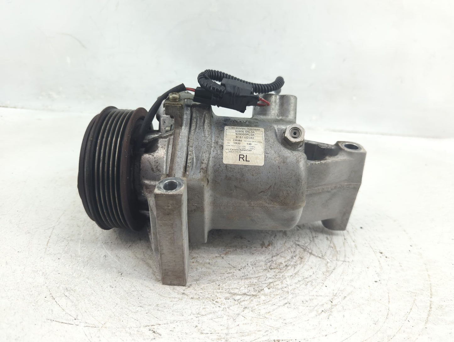 2018-2019 Nissan Kicks Air Conditioning A/c Ac Compressor Oem - Oemusedautoparts1.com