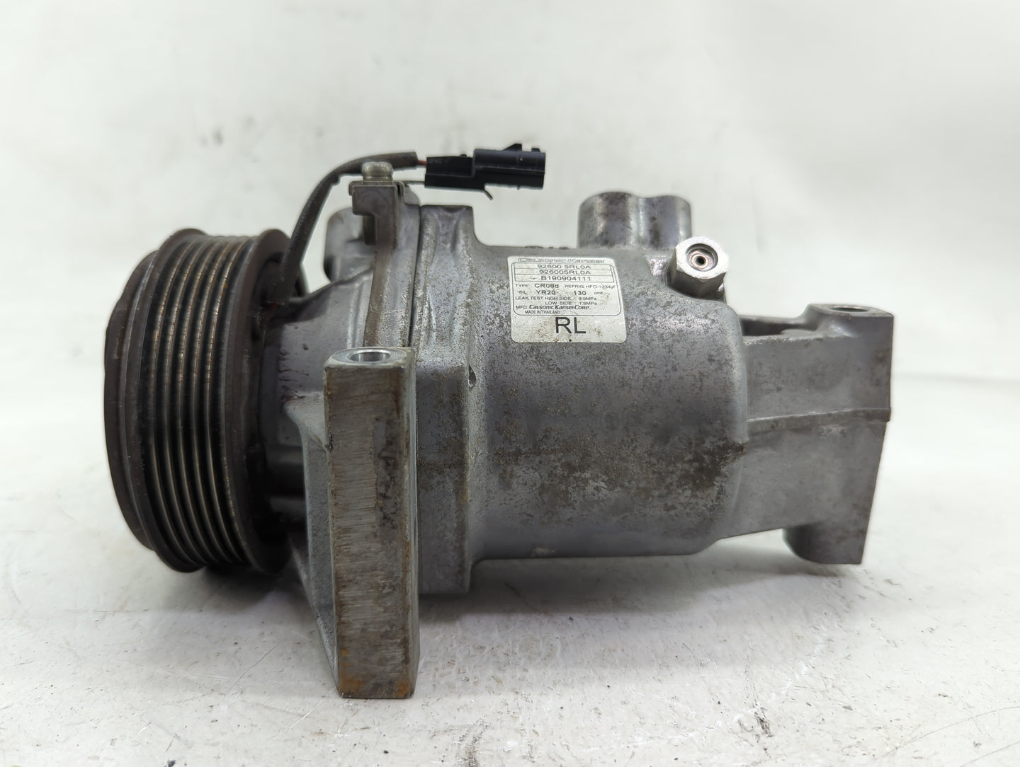 2018-2019 Nissan Kicks Air Conditioning A/c Ac Compressor Oem - Oemusedautoparts1.com