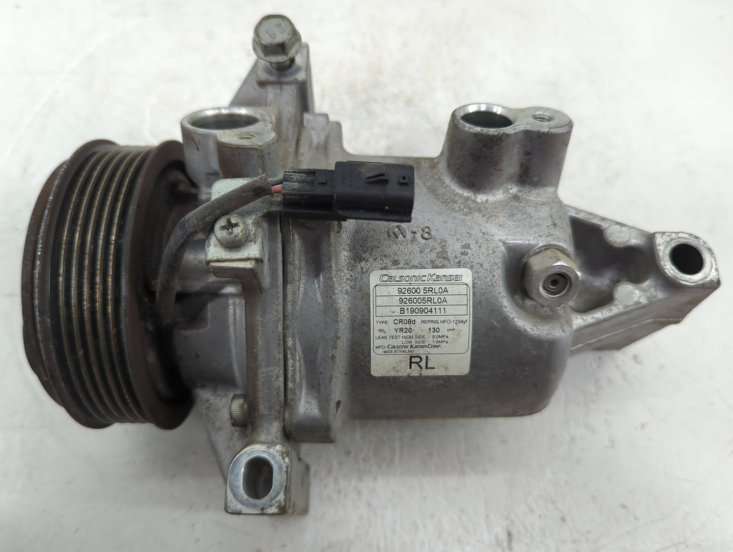 2018-2019 Nissan Kicks Air Conditioning A/c Ac Compressor Oem - Oemusedautoparts1.com