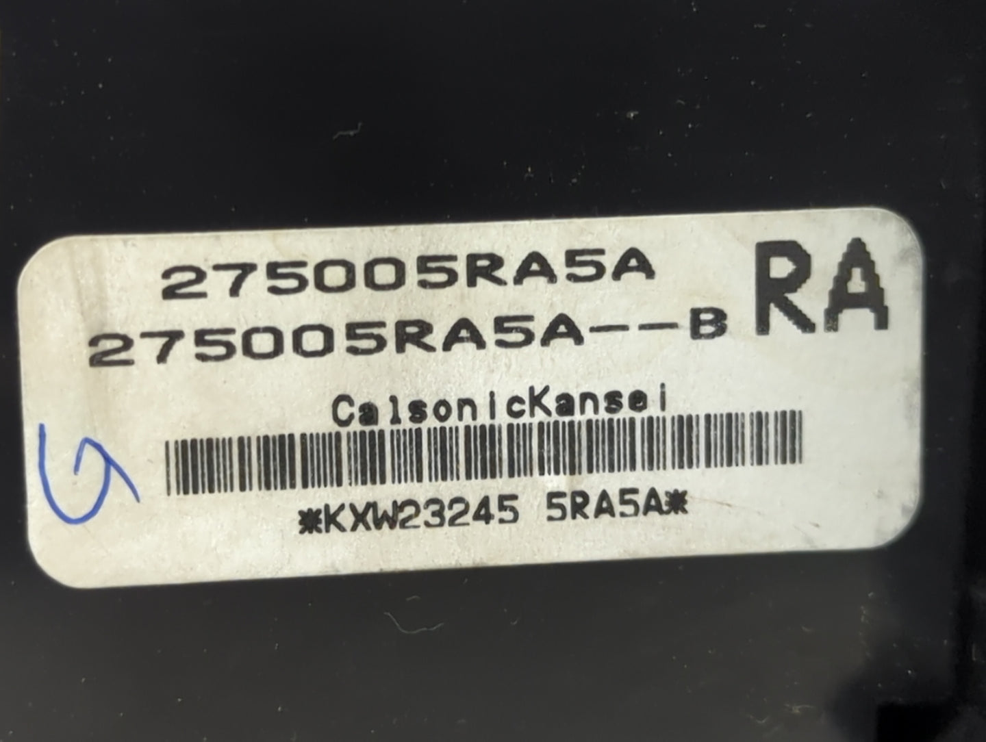 2019-2020 Nissan Kicks Climate Control Module Temperature AC/Heater Replacement P/N:275005RA5A-B 275005RA5A Fits OEM Used Au
