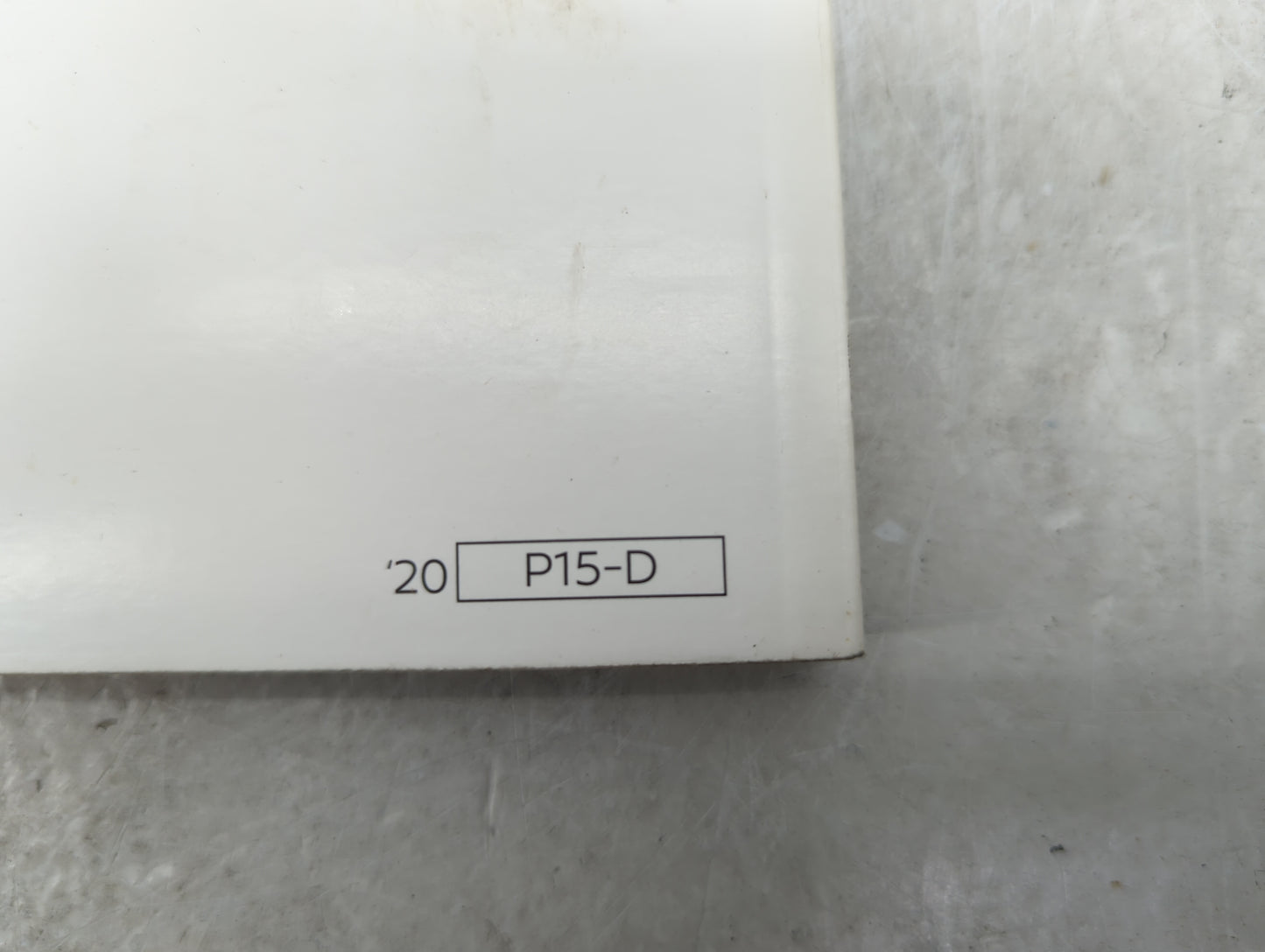 2020 Nissan Kicks Owners Manual Book Guide P/N:OM20EM 0P15U1 OEM Used Auto Parts - Oemusedautoparts1.com