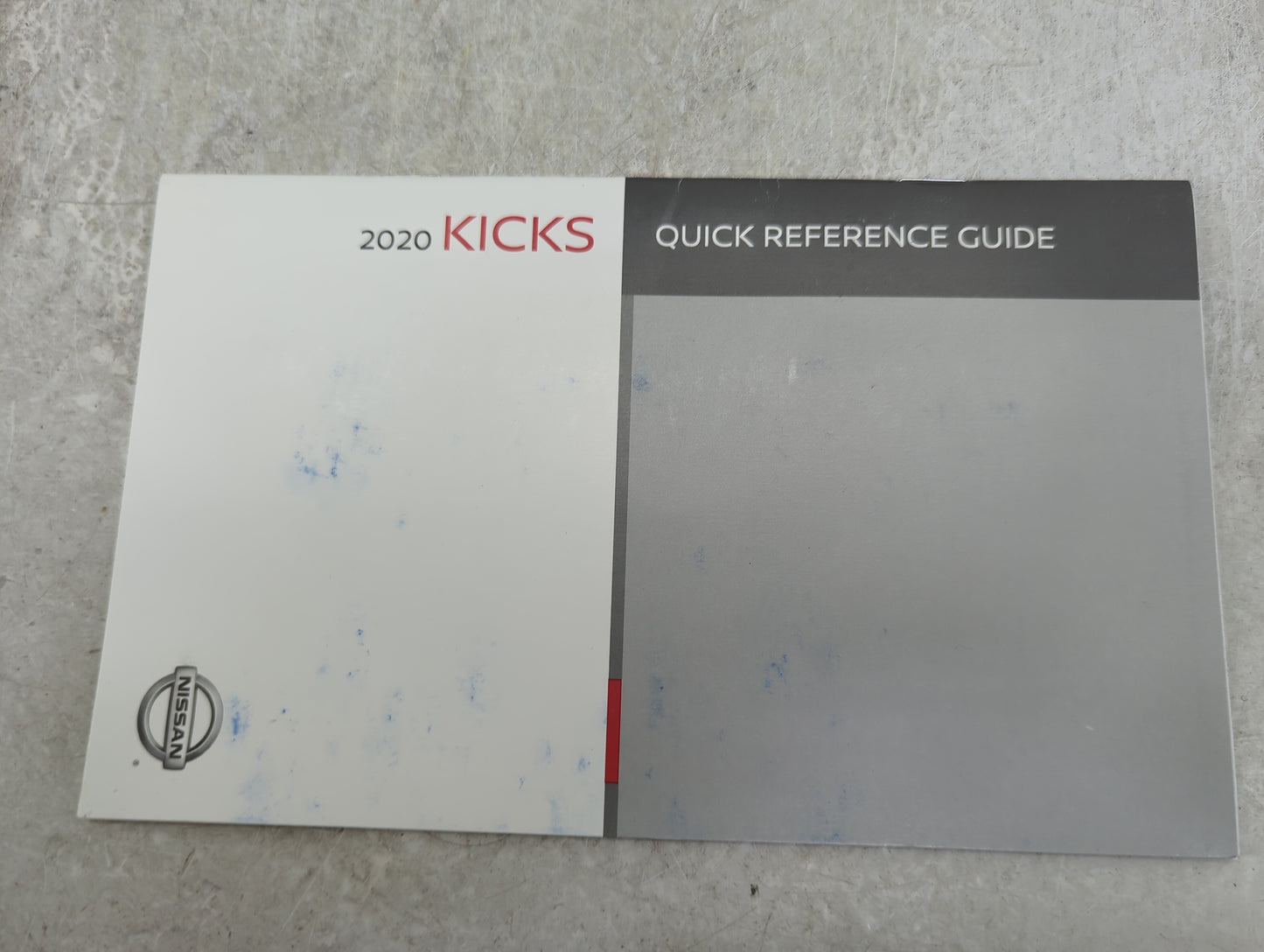 2020 Nissan Kicks Owners Manual Book Guide OEM Used Auto Parts - Oemusedautoparts1.com