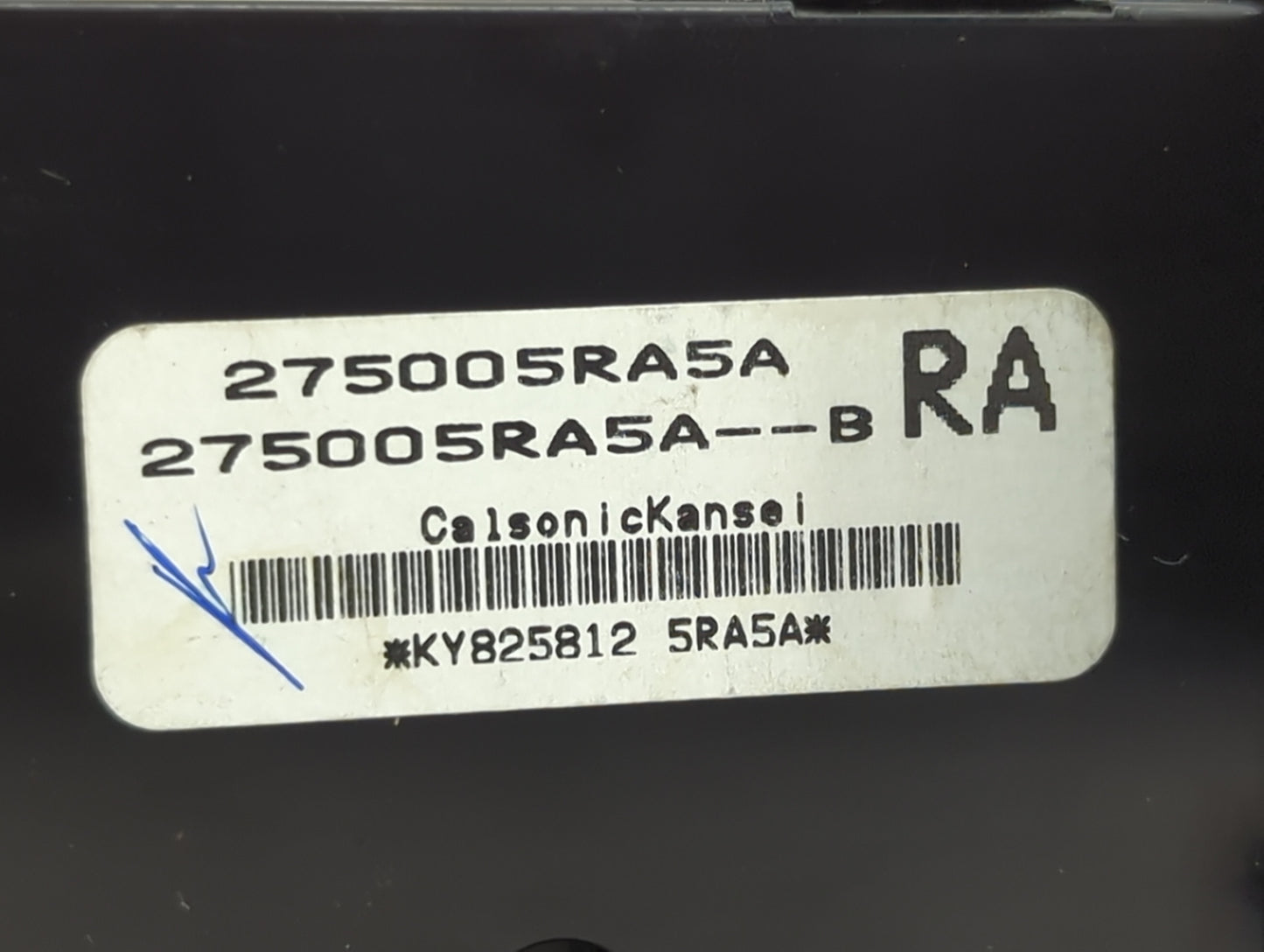 2019-2020 Nissan Kicks Climate Control Module Temperature AC/Heater Replacement P/N:275005RA5A 275005RA5A--B Fits OEM Used A