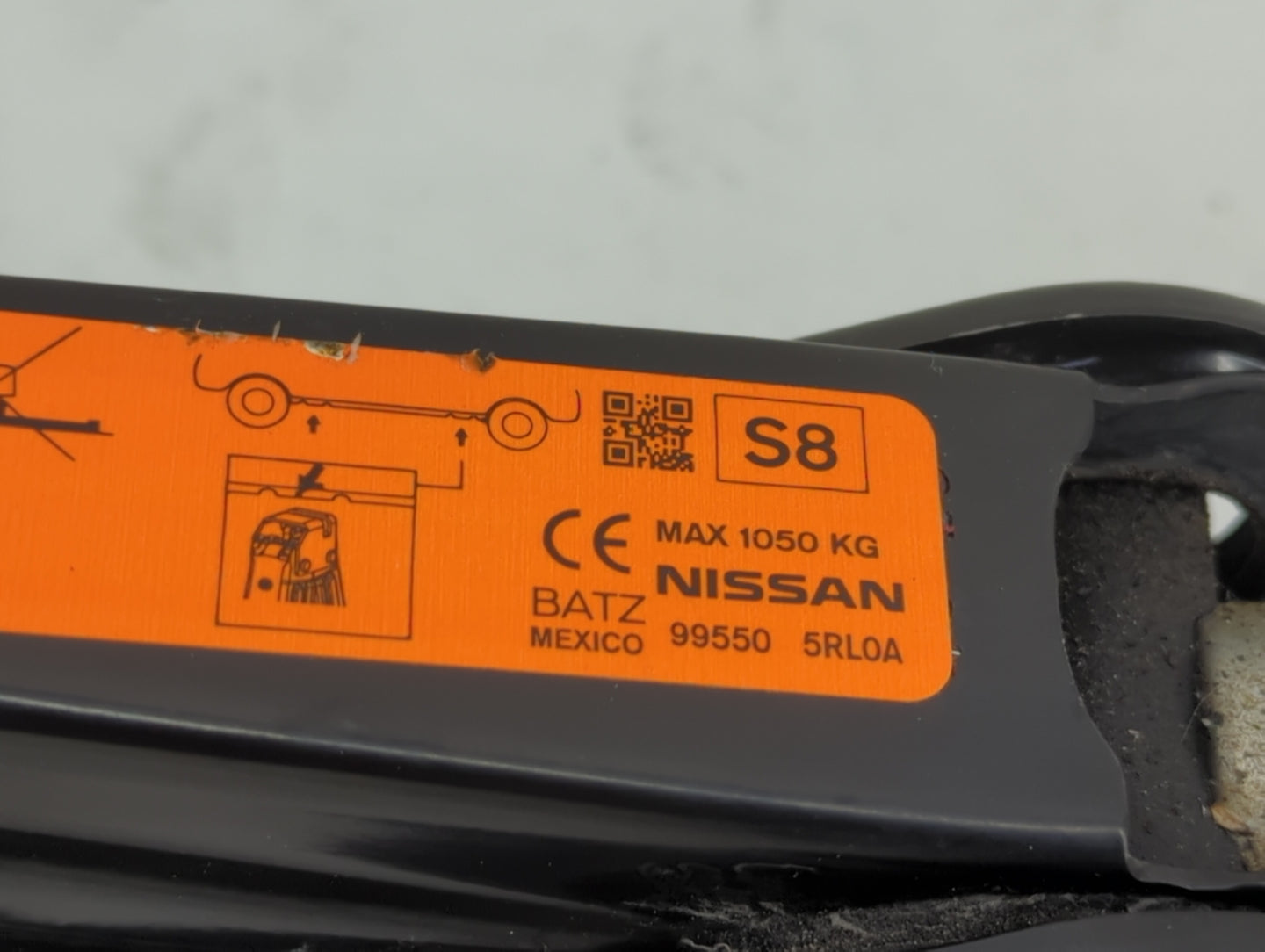 2020 Nissan Kicks Spare Scissor Car Jack - Oemusedautoparts1.com