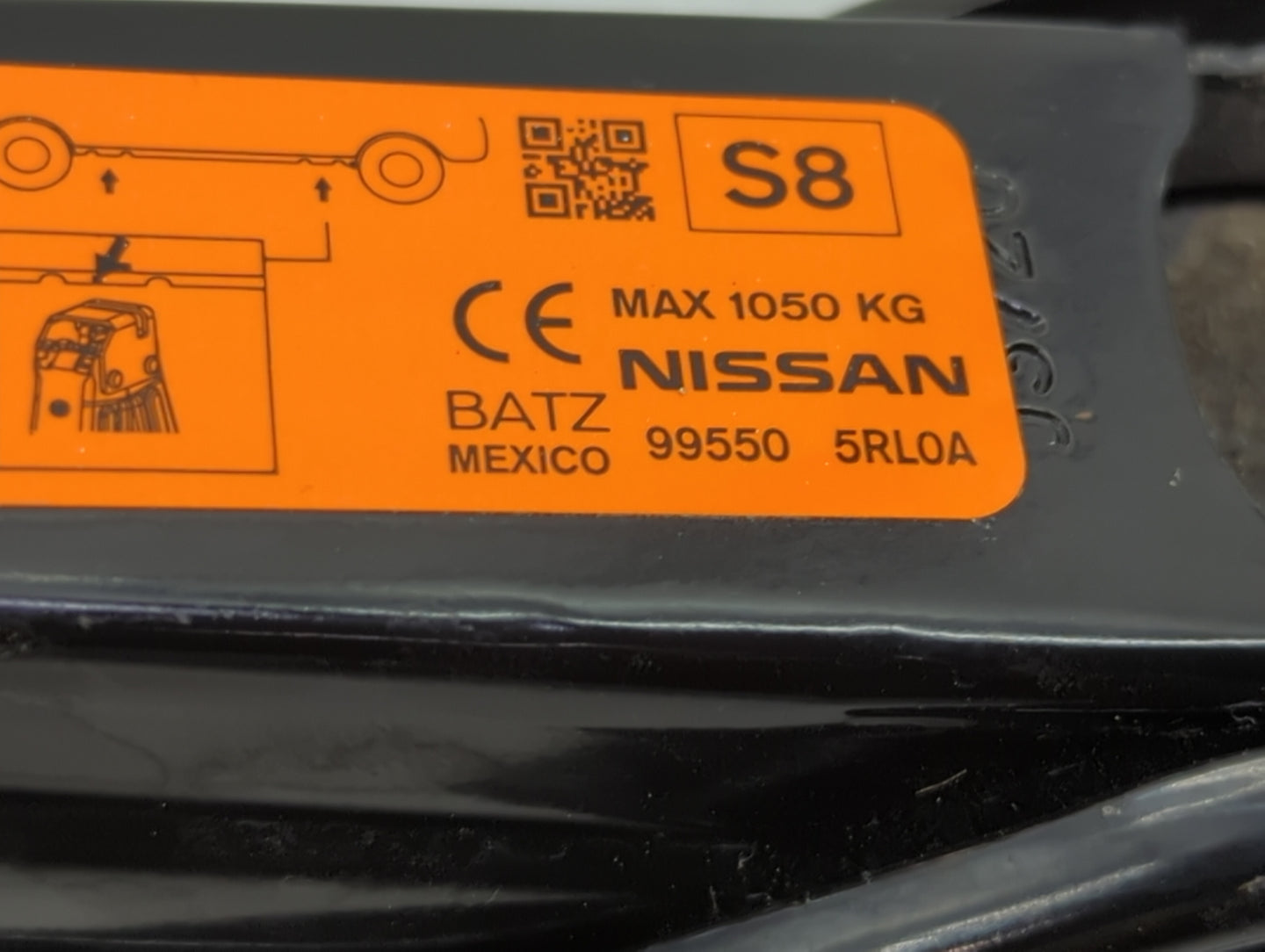 2020 Nissan Kicks Spare Scissor Car Jack - Oemusedautoparts1.com