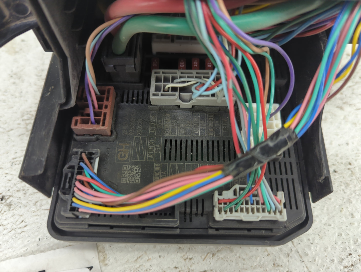 2018-2021 Nissan Kicks Fusebox Fuse Box Panel Relay Module P/N:284B7 6QA2A 9368009912-1 Fits Fits 2018 2019 2020 2021 OEM Us