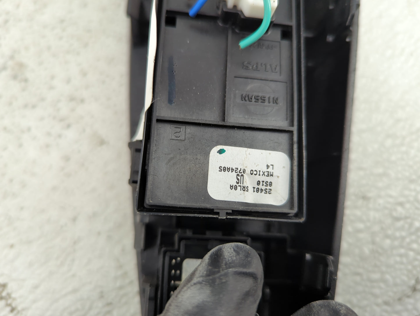 2018-2021 Nissan Kicks Master Power Window Switch Replacement Driver Side Left P/N:25401SRL0A Fits Fits 2018 2019 2020 2021 