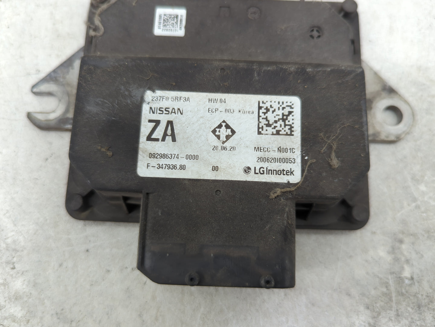 2020 Nissan Kicks PCM Engine Control Computer ECU ECM PCU OEM P/N:237F05RF3A Fits OEM Used Auto Parts - Oemusedautoparts1.co