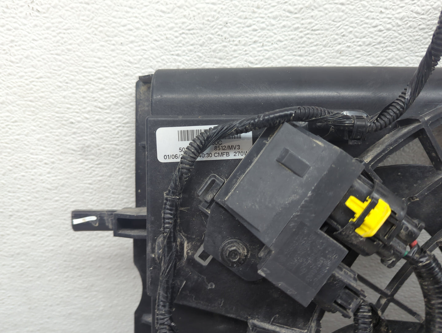 2018-2021 Nissan Kicks Electric Radiator Cooling Fan Motor Assembly P/N:8512/MV3 Fits Fits 2018 2019 2020 2021 OEM Used Auto