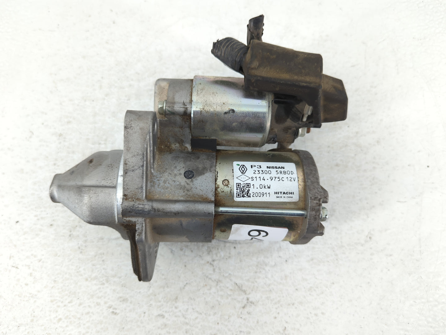 2019-2021 Nissan Kicks Car Starter Motor Solenoid OEM P/N:23300 5RB0D S114-975C Fits Fits 2019 2020 2021 2022 OEM Used Auto 