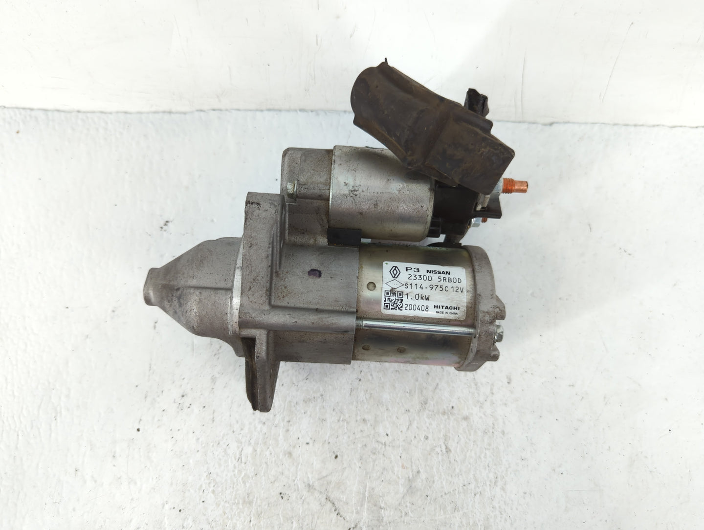 2019-2021 Nissan Kicks Car Starter Motor Solenoid OEM P/N:S114-975C 12V 23300 5RB0D Fits Fits 2019 2020 2021 2022 OEM Used A