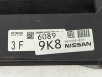 2020-2021 Nissan Kicks PCM Engine Control Computer ECU ECM PCU OEM P/N:6089 9K8 NEC005-866 Fits Fits 2020 2021 2022 OEM Used