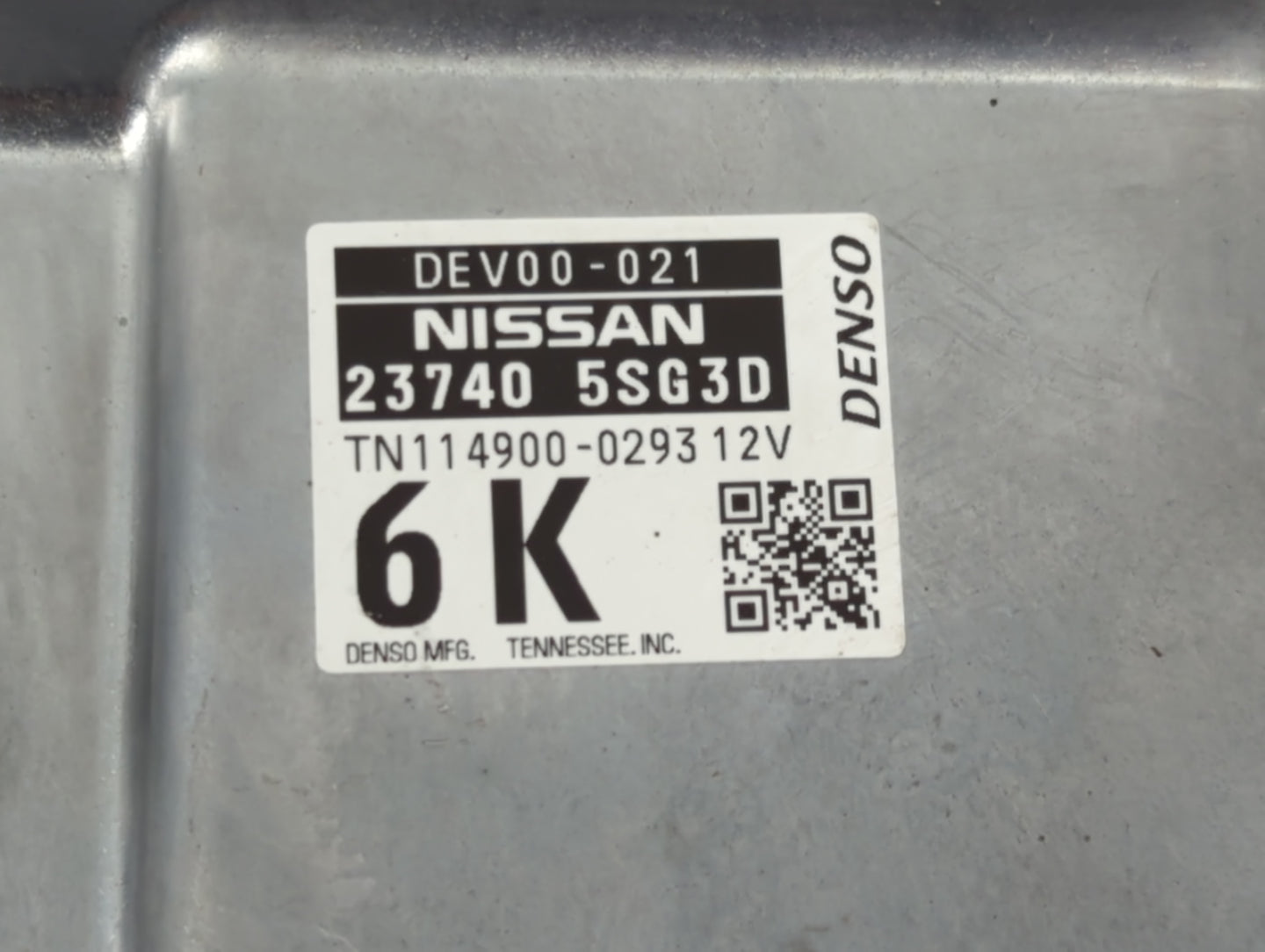 2020-2021 Nissan Leaf PCM Engine Control Computer ECU ECM PCU OEM P/N:23740 5SG3D Fits Fits 2020 2021 OEM Used Auto Parts - 