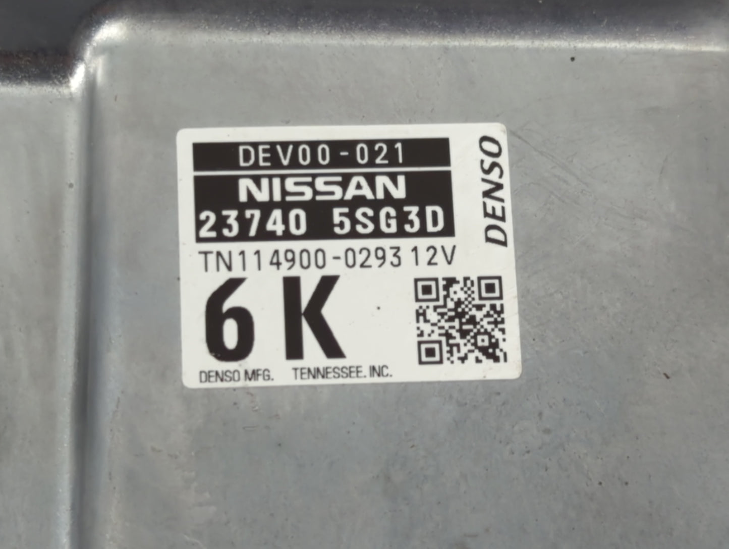 2020-2021 Nissan Leaf PCM Engine Control Computer ECU ECM PCU OEM P/N:23740 5SG3D Fits Fits 2020 2021 OEM Used Auto Parts - 