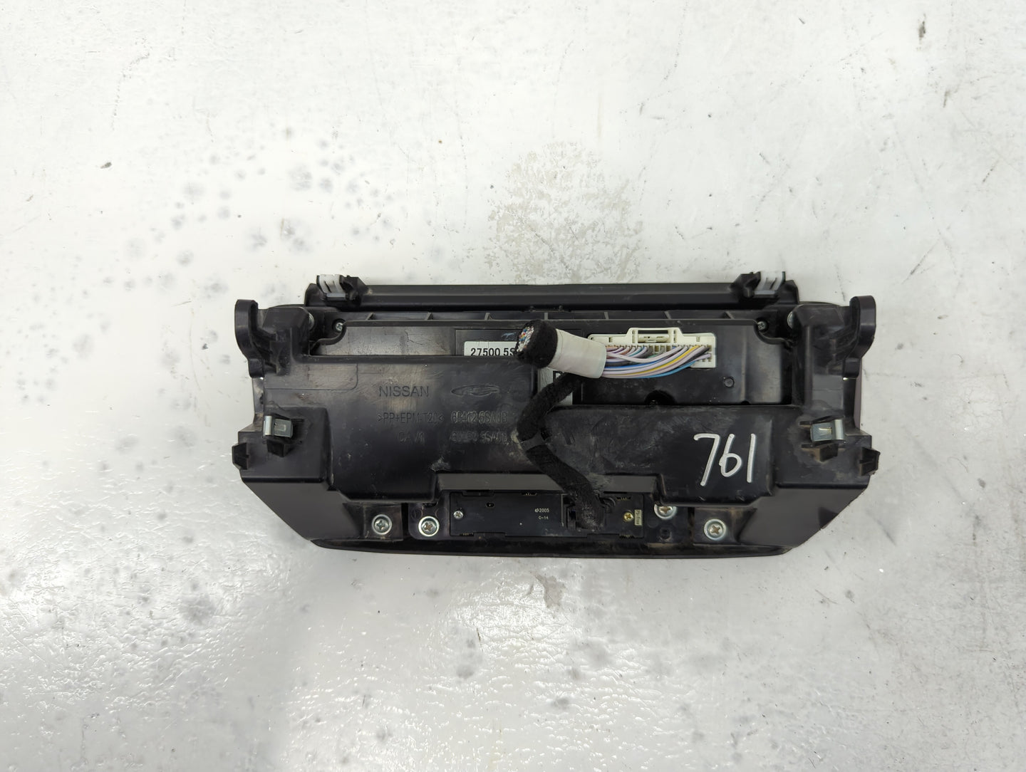 2019-2021 Nissan Leaf Climate Control Module Temperature AC/Heater Replacement P/N:68412 5SA0B Fits Fits 2019 2020 2021 OEM 