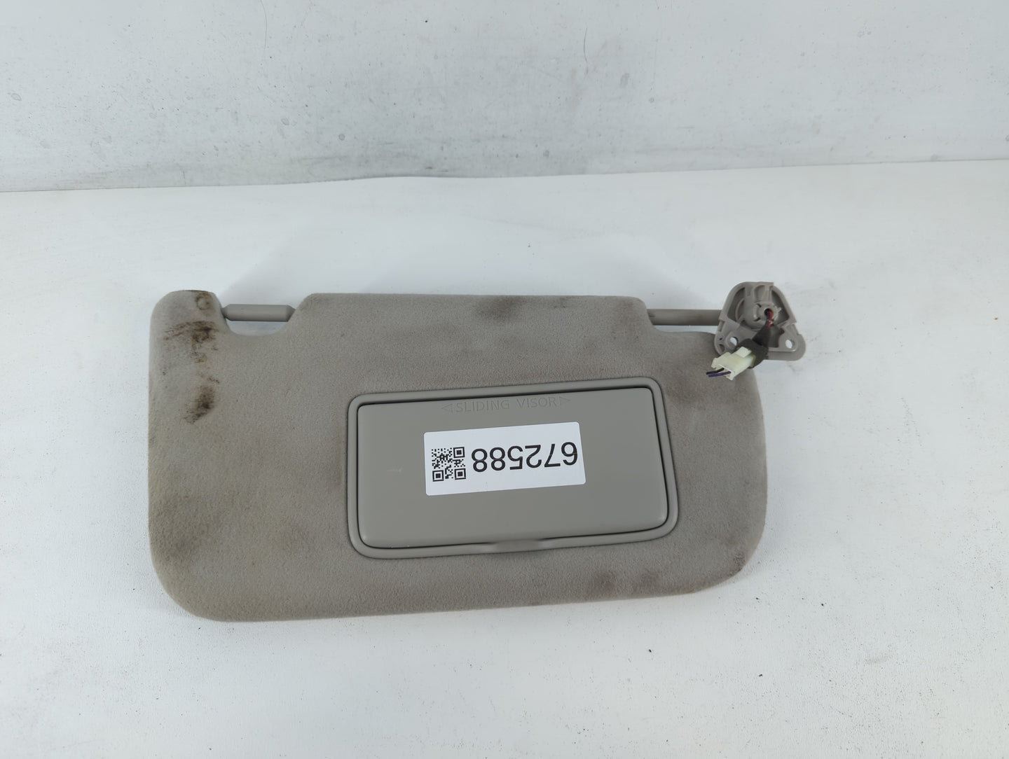 2018-2021 Nissan Leaf Sun Visor Shade Replacement Passenger Right Mirror Fits Fits 2018 2019 2020 2021 OEM Used Auto Parts -