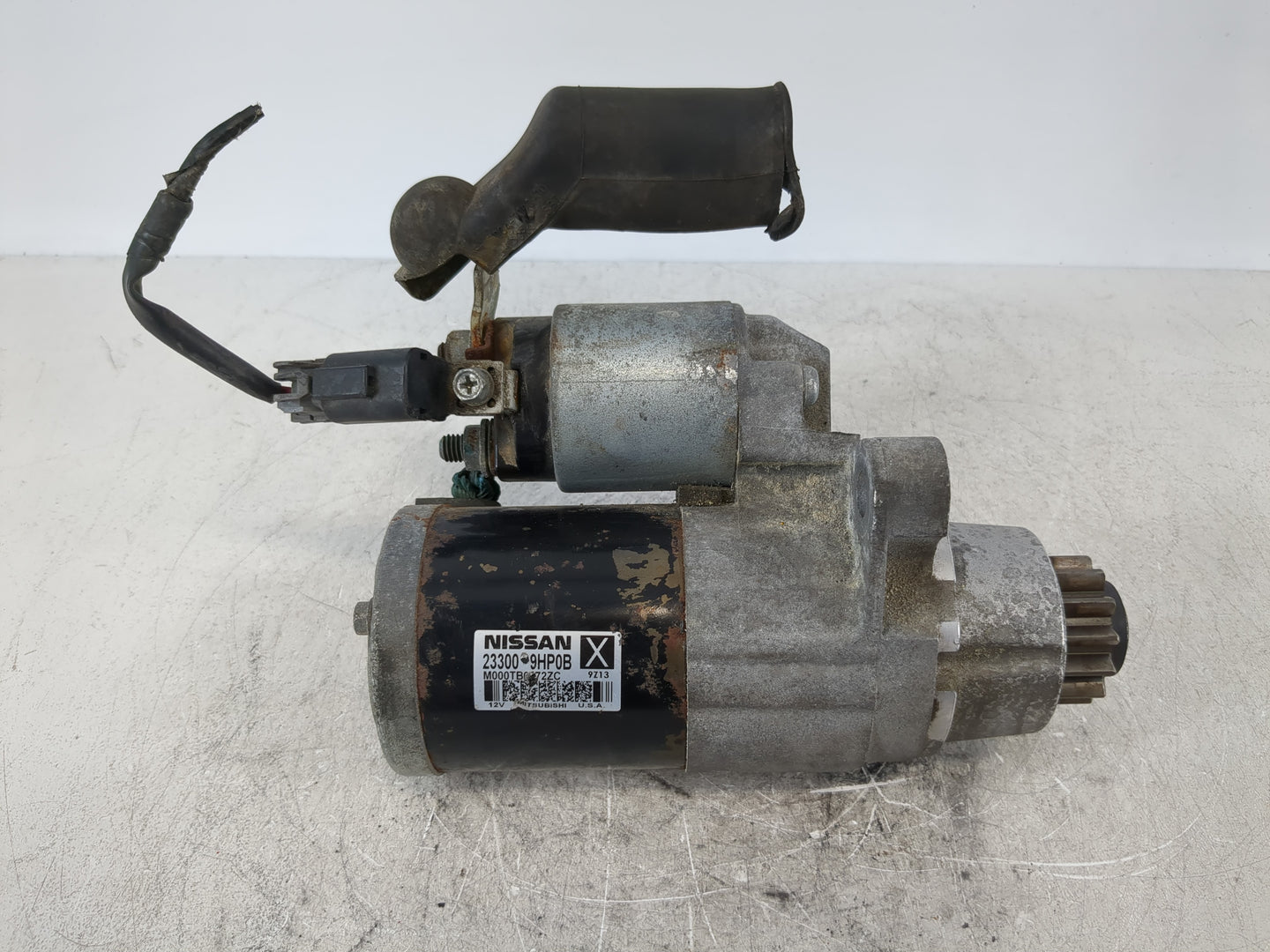 2016-2021 Nissan Maxima Car Starter Motor Solenoid OEM P/N:23300 9HP0B Fits Fits 2015 2016 2017 2018 2019 2020 2021 2022 OEM