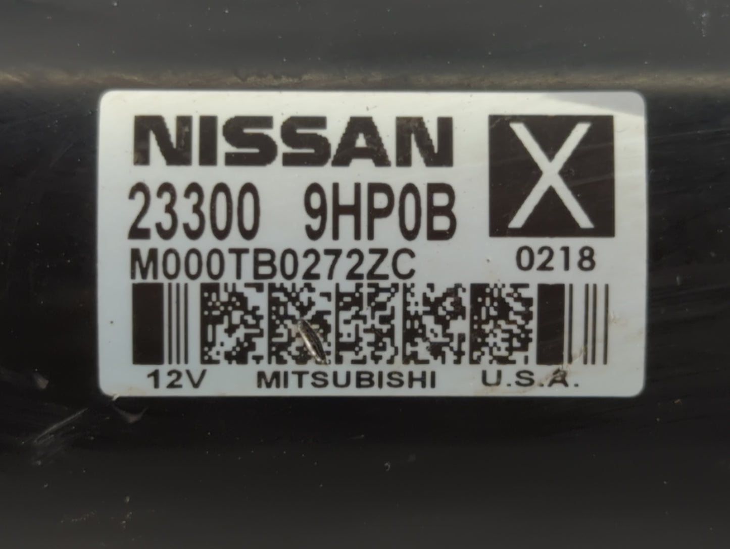 2016-2021 Nissan Maxima Car Starter Motor Solenoid OEM P/N:23300 9HP0B Fits Fits 2015 2016 2017 2018 2019 2020 2021 2022 OEM