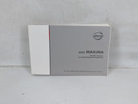 2020 Nissan Maxima Owners Manual Book Guide P/N:OM20EA 0A36U0 OEM Used Auto Parts - Oemusedautoparts1.com