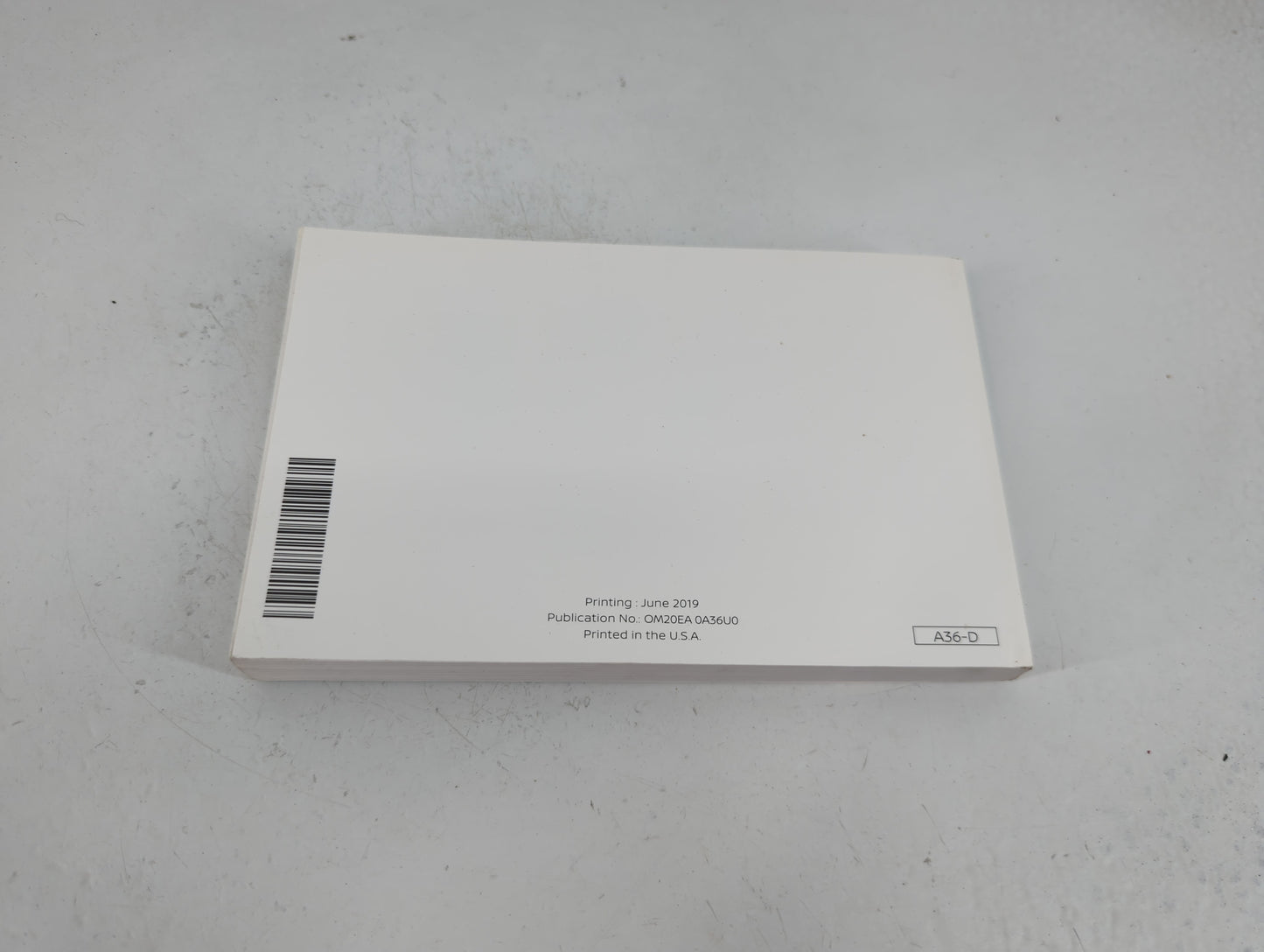 2020 Nissan Maxima Owners Manual Book Guide P/N:OM20EA 0A36U0 OEM Used Auto Parts - Oemusedautoparts1.com