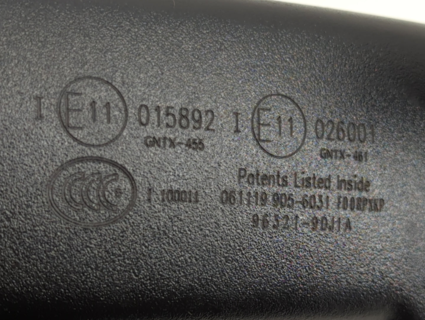 2020-2021 Nissan Maxima Interior Rear View Mirror Replacement OEM P/N:E11026001 E11015892 Fits Fits 2020 2021 OEM Used Auto 