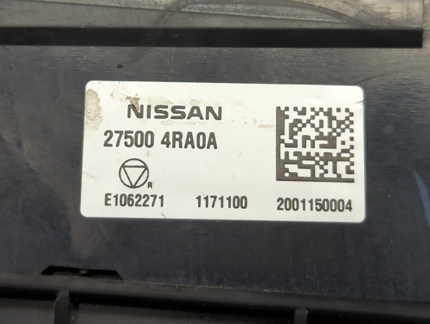 2016-2021 Nissan Maxima Climate Control Module Temperature AC/Heater Replacement P/N:27500 4RA0A Fits OEM Used Auto Parts - 