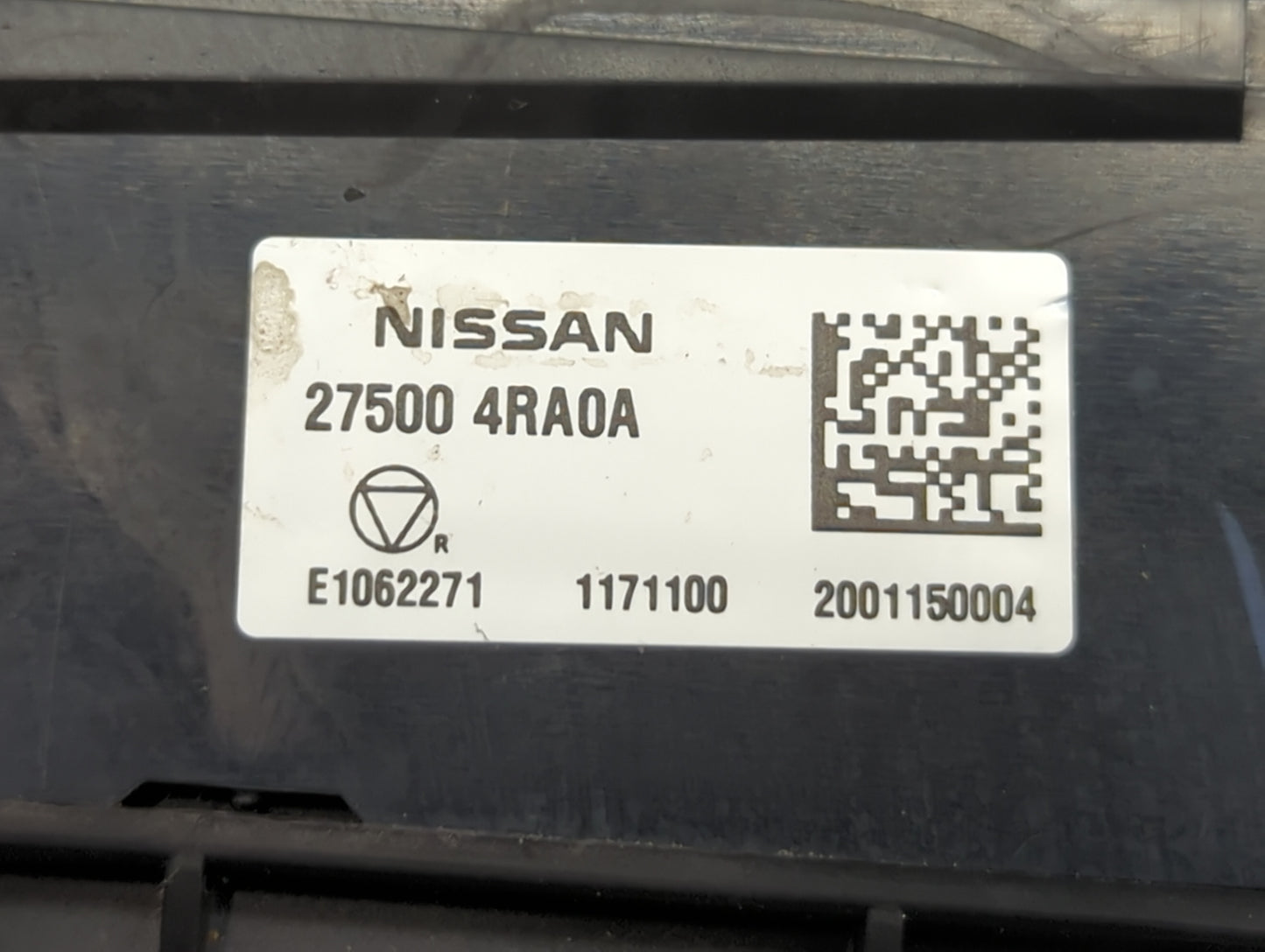 2016-2021 Nissan Maxima Climate Control Module Temperature AC/Heater Replacement P/N:27500 4RA0A Fits OEM Used Auto Parts - 