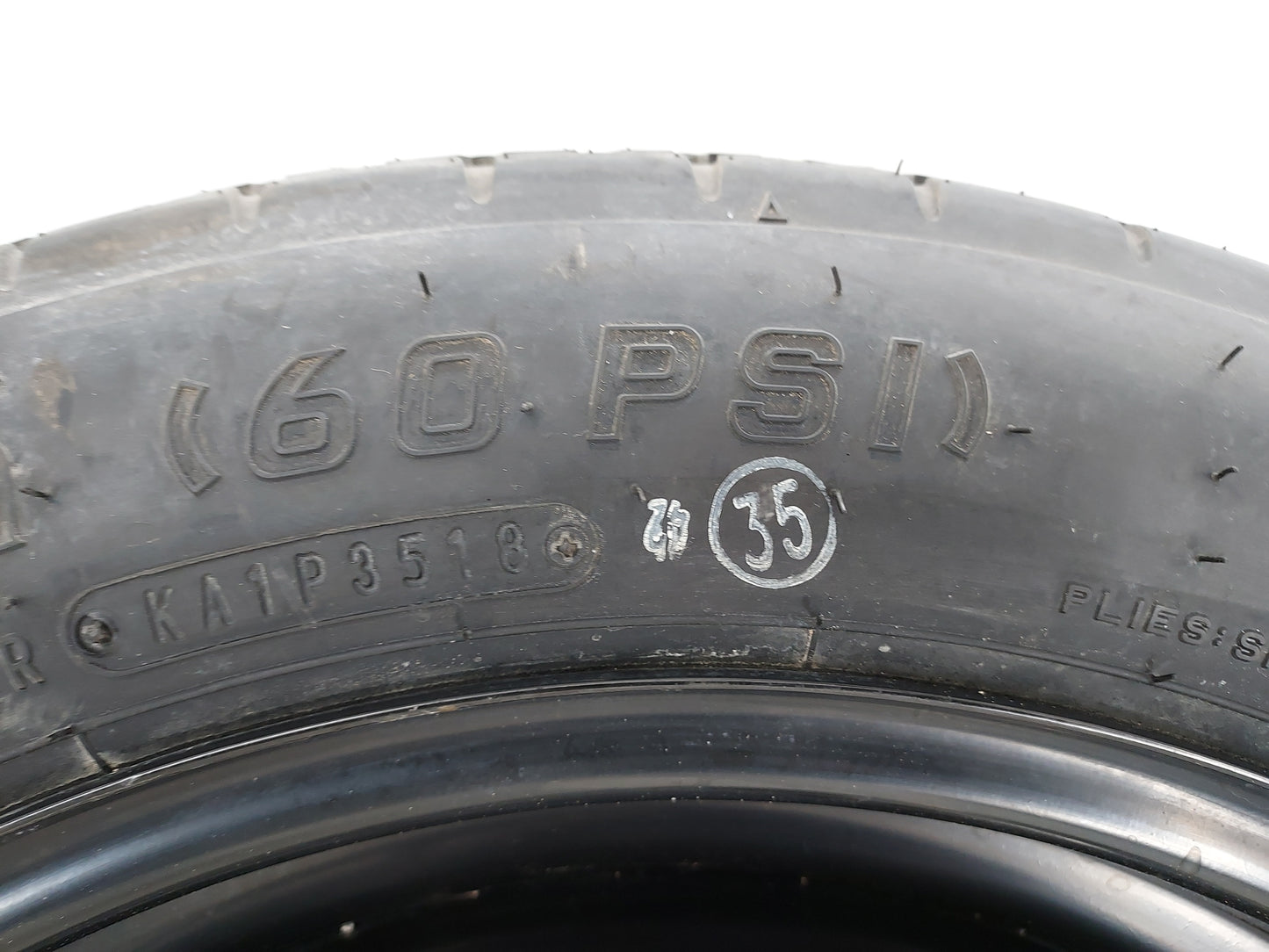 2004-2022 Nissan Maxima Spare Donut Tire Wheel Rim Oem 1420789 - Oemusedautoparts1.com